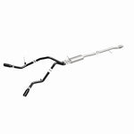 Load image into Gallery viewer, MagnaFlow SYS Cat-Back 3.5in Black Dual Split Rear Tips 14-15 Chevy Silverado/GMC Sierra 4.3L-5.3L
