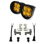 Load image into Gallery viewer, Baja Designs 2012+ Rav4 Fog Pocket Kit Squadron Sport Amber Wide Cornering
