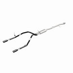Load image into Gallery viewer, MagnaFlow SYS Cat-Back 4in Black Dual Split Rear Tips 14-15 Chevy Silverado/GMC Sierra 4.3L-5.3L
