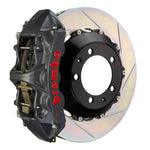 Load image into Gallery viewer, Brembo 03-06 G35 Sedan/03-08 350Z Fr GTS BBK 6 Pist Cast 355x32 2pc Rotor Slotted Type1-Black HA
