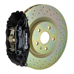 Load image into Gallery viewer, Brembo 10-15 Camaro V6 Front GT BBK 6 Piston Cast 355x32 1pc Rotor Drilled-Black
