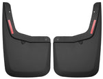 Load image into Gallery viewer, Husky Liners 2015 Ford F-150 w/ OE Fender Flares Mud Guards Black Front Mud Guards
