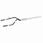 Load image into Gallery viewer, MagnaFlow SYS Cat-Back 3.5in Black Dual Split Rear Tips 10-13 Chevy Silverado / GMC Sierra 5.3L
