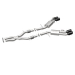 Load image into Gallery viewer, MagnaFlow SYS Cat-Back 2015-2017 Cadillac CTS-V 6.2L Quad 4in Carbon Fiber Tips

