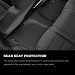 Load image into Gallery viewer, Husky Liners 11-22 Dodge Durango WeatherBeater 2nd Row Bench w/3rd Row Seat Black Floor Liners
