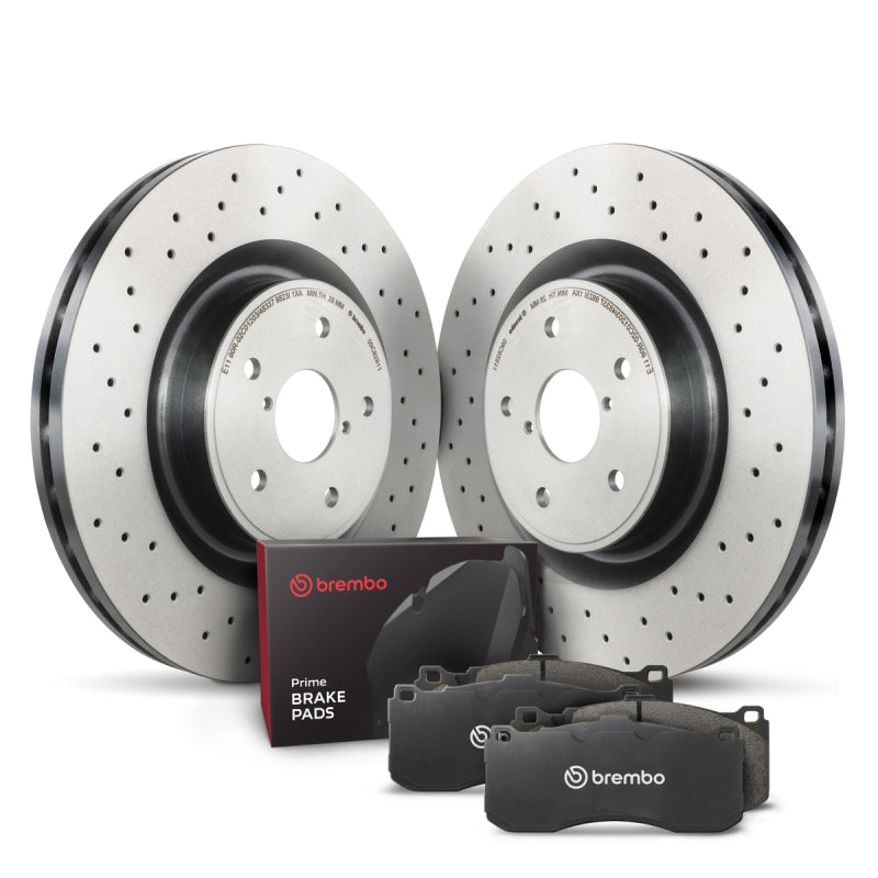 Brembo OE 01-07 Porsche 911/09-12 911 Front Disc Brake Kit