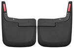 Load image into Gallery viewer, Husky Liners 2015 Ford F-150 w/o Fender Flares Mud Guards Black Front Mud Guards
