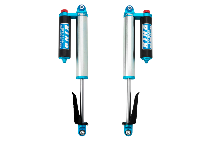 King Shocks 2020+ Jeep Gladiator JT Rear 2.5 Dia Piggyback Reservoir Shock 6in Lift w/Adj (Pair)