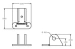 Load image into Gallery viewer, Ridetech Bracket to Mount C4 Corvette ShockWave Lower Control Arm
