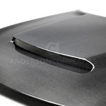 Load image into Gallery viewer, Anderson Composites 15-18 Dodge Charger Type DM (Demon Style) Carbon Fiber Hood
