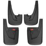 Load image into Gallery viewer, Husky Liners 19-22 RAM 2500/3500 w/o OEM Fender Flares Custom Front &amp; Rear Mud Guard Set - Black
