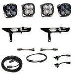 Load image into Gallery viewer, Baja Designs 2021+ Ford F150 Fog Pocket Kit SAE Clear Squadron Sport DC with Upfitter
