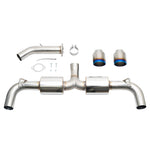 Load image into Gallery viewer, Injen 19-22 Hyundai Veloster N L4 2.0L Turbo Performance SS Axle Back Exhaust System - Burnt Ti Tips

