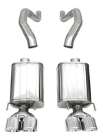 Load image into Gallery viewer, Corsa 06-13 Chevy Corvette C6 Z06 7.0L / 09-13 ZR1 6.2L Polished Axle-Back Exhaust w/4.5in Twin Tips
