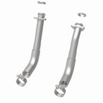 Load image into Gallery viewer, MagnaFlow 66-72 Chevy C10 Pickup V8 2-Piece Front Exhuast Pipe Kit (2in Tubing/Clamps/Inlet Flanges)
