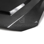 Load image into Gallery viewer, Anderson Composites 2018 Ford Mustang Super Snake Double Sided Carbon Fiber Hood
