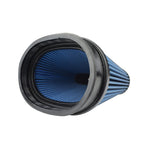 Load image into Gallery viewer, Injen 8-Layer Oiled Cotton Gauze Air Filter/ Oval ID Oval Base/5.55in Media HT/7in x 2.75in Oval Top
