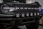 Load image into Gallery viewer, Baja Designs 2021+ Ford Bronco 6 XL Linkable Light Bar Kit Plastic Bumper Mount w/Upfitter
