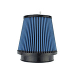 Load image into Gallery viewer, Injen NanoWeb Dry Air Filter 4.0 Flange w/ShurLok / 5.63 Base OD /6.0 Tall /4.0 Top w/Barb Fitting
