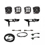 Load image into Gallery viewer, Baja Designs 2021+ Ford F150 Fog Pocket Kit SAE Clear Squadron Sport DC with Upfitter
