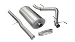 Load image into Gallery viewer, Corsa 2011-2013 Chevrolet Silverado Crew Cab/Short Bed 1500 6.2L V8 Polished Sport Cat-Back Exhaust
