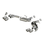 Load image into Gallery viewer, MBRP 16-19 Chevrolet Camaro V6 2.5in T304 NPP Dual Axle Back Exhaust w/ 4in Quad Dual Wall Tips
