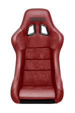 Load image into Gallery viewer, Sparco Seat QRT Performance Leather/Alcantara Red (Must Use Side Mount 600QRT)
