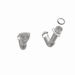Load image into Gallery viewer, MagnaFlow 66-72 Chevy C10 Pickup V8 2-Piece Front Exhuast Pipe Kit (2in Tubing/Clamps/Inlet Flanges)
