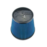 Load image into Gallery viewer, Injen NanoWeb Dry Air Filter 4.0 Flange w/ShurLok / 5.63 Base OD /6.0 Tall /4.0 Top w/Barb Fitting
