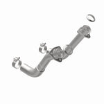 Load image into Gallery viewer, MagnaFlow 66-72 Chevy C10 Pickup V8 2-Piece Front Exhuast Pipe Kit (2in Tubing/Clamps/Inlet Flanges)
