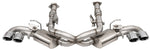 Load image into Gallery viewer, Corsa 20-25 Corvette C8 3in Valved Cat-Back 4.5in Pol Quad Tips Fits Factory Perf Exhaust DeletesAFM
