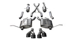 Load image into Gallery viewer, Corsa 2014-2021 Jeep Grand Cherokee 3.6L V6 Black Sport Cat-Back Exhaust
