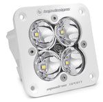 Load image into Gallery viewer, Baja Designs Squadron Spot Pattern White Sport Flush Mount LED Light Pod - Clear
