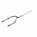 Load image into Gallery viewer, MagnaFlow SYS Cat-Back 3.5in Black Dual Split Rear Tips 10-13 Chevy Silverado / GMC Sierra 5.3L

