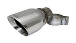 Load image into Gallery viewer, Corsa Single Universal 2.5in Inlet / 4in Outlet Polished Pro-Series Tip Kit
