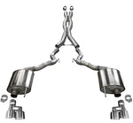 Load image into Gallery viewer, Corsa 2018-2023 Ford Mustang GT Convertible w/o Active Valves Xtreme Cat-Back w/ 4in Tips
