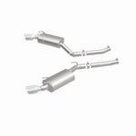 Load image into Gallery viewer, MagnaFlow Axle-Back Stainless Dual Split 4in Polished Tips 10-15 Chevrolet Camaro Convert. 3.6L V6
