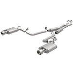 Load image into Gallery viewer, MagnaFlow 10-12 Cadillac CTS V6 3.0L (Exc AWD) Dual Split Rear Exit Stainless Cat Back Perf Exhaust
