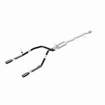 Load image into Gallery viewer, MagnaFlow SYS Cat-Back 4in Black Dual Split Rear Tips 14-15 Chevy Silverado/GMC Sierra 4.3L-5.3L

