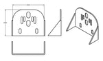 Load image into Gallery viewer, Ridetech Weld-on Only Rear Upper Bracket 10pk
