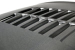 Load image into Gallery viewer, Anderson Composites 18-19 Ford Mustang Double Sided Type-GT5 Carbon Fiber Hood
