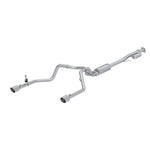 Load image into Gallery viewer, MBRP 2019+ Chevrolet Silverado 1500 / 2019+ GMC Sierra 1500 T304 SS 3in Armor Pro Cat-Back Exhaust

