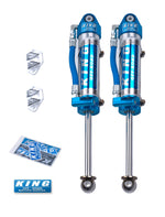 Load image into Gallery viewer, King Shocks 07-18 Jeep Wrangler JK Rear 2.5 Dia Piggy Hose Res Shocks 3-5in Lift (Pair)
