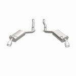 Load image into Gallery viewer, MagnaFlow Axle-Back Stainless Dual Split 4in Polished Tips 10-15 Chevrolet Camaro Convert. 3.6L V6
