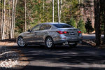 Load image into Gallery viewer, MBRP 16-22 Infiniti Q50 3.0L RWD/AWD 3in Cat-Back Dual Split Rear Street Version T304
