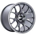Load image into Gallery viewer, BBS CH-R 19x12 5x130 ET45 CB71.6 Satin Titanium Polished Rim Protector Wheel
