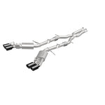 Load image into Gallery viewer, MagnaFlow SYS Cat-Back 2015-2017 Cadillac CTS-V 6.2L Quad 4in Carbon Fiber Tips
