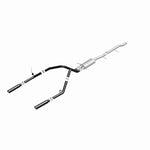 Load image into Gallery viewer, MagnaFlow SYS Cat-Back 3.5in Black Dual Split Rear Tips 10-13 Chevy Silverado / GMC Sierra 5.3L
