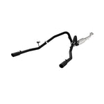 Load image into Gallery viewer, MBRP 11-14 Ford F-150 V6 Ecoboost Black Coated 2.5in Cat-Back Dual Rear Exit Exhaust System
