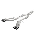 Load image into Gallery viewer, MagnaFlow SYS Cat-Back 2015-2017 Cadillac CTS-V 6.2L Quad 4in Carbon Fiber Tips
